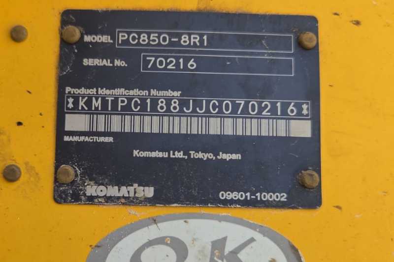 OmecoHub - Immagine KOMATSU PC850-8R1